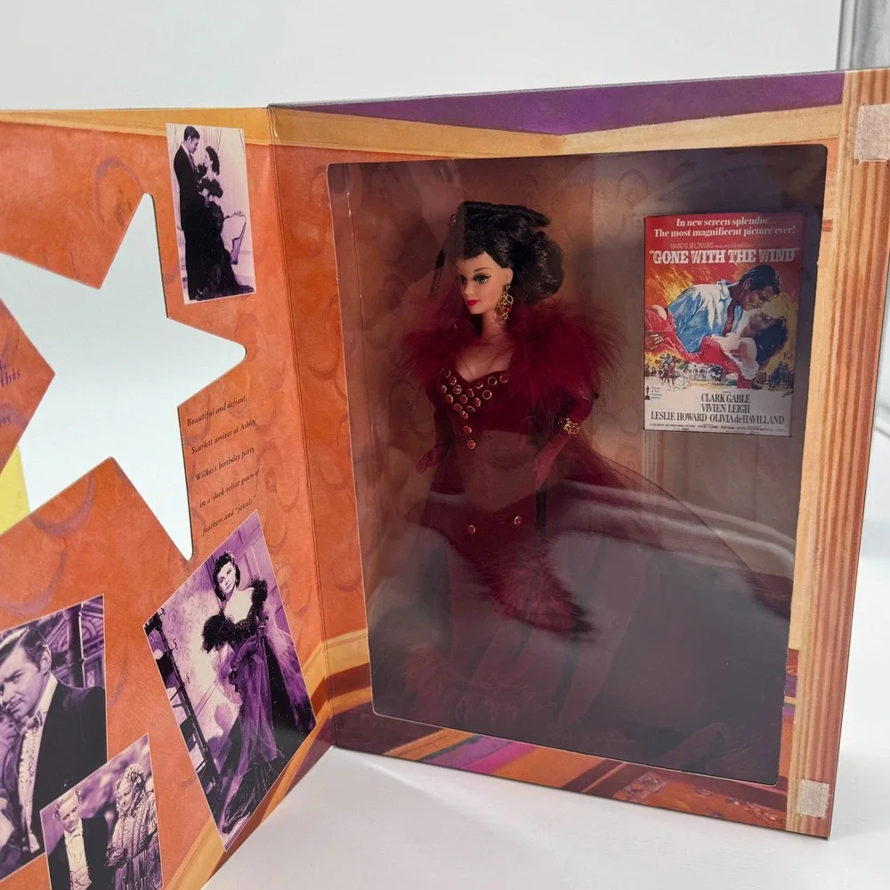Mattel Barbie Gone With The Wind Hollywood Legends Complete Set of 5 1994